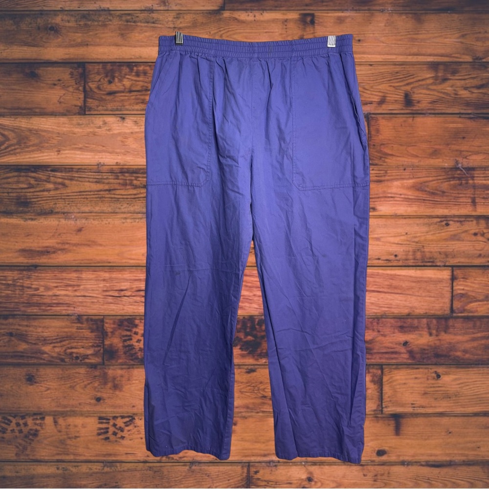 5‎ for $25🔥Med + Wear Purple Elastic Waist Scrub Pants XL